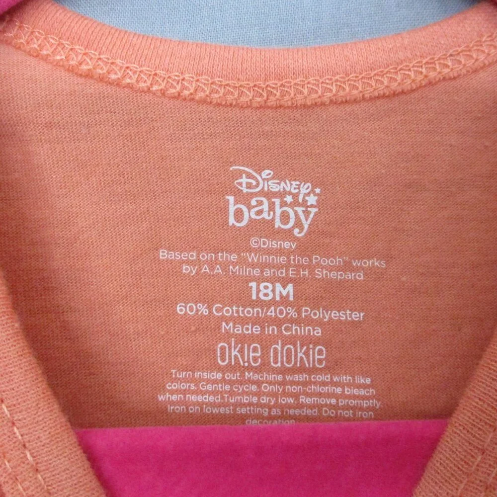 Disney Baby pooh bear Santa One Piece Orange Baby | 18M‎